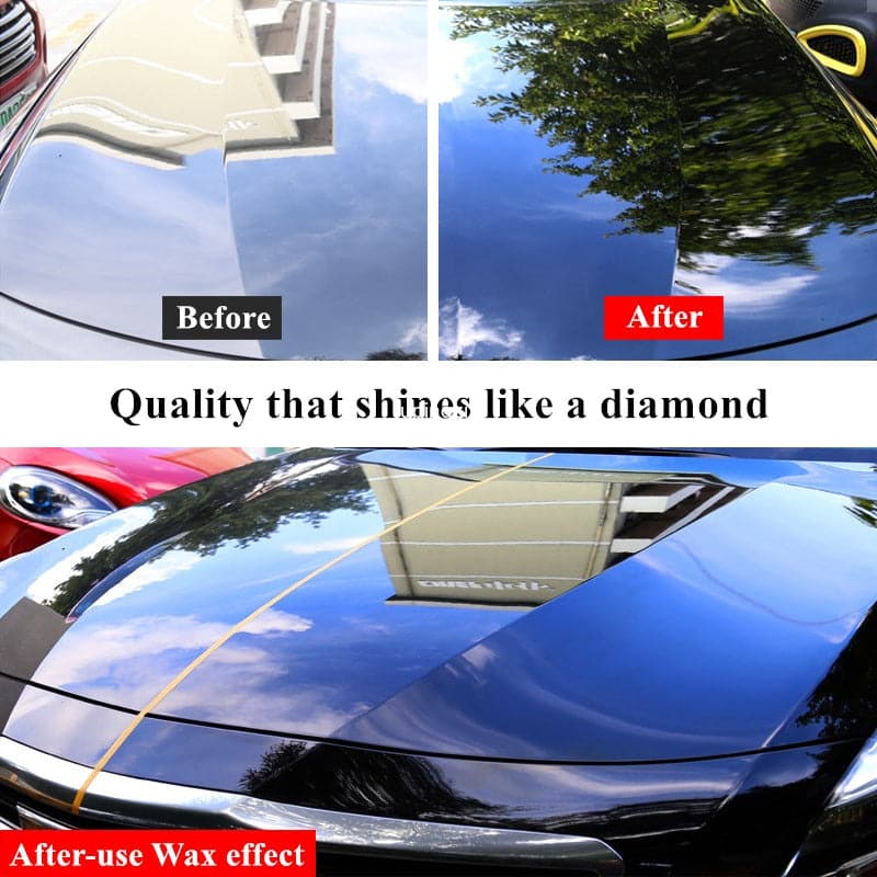 Car Polish Car Wax Crystal Plating Set Hard Glossy Wax Layer Covering Paint Surface Coating Formula Waterproof Film