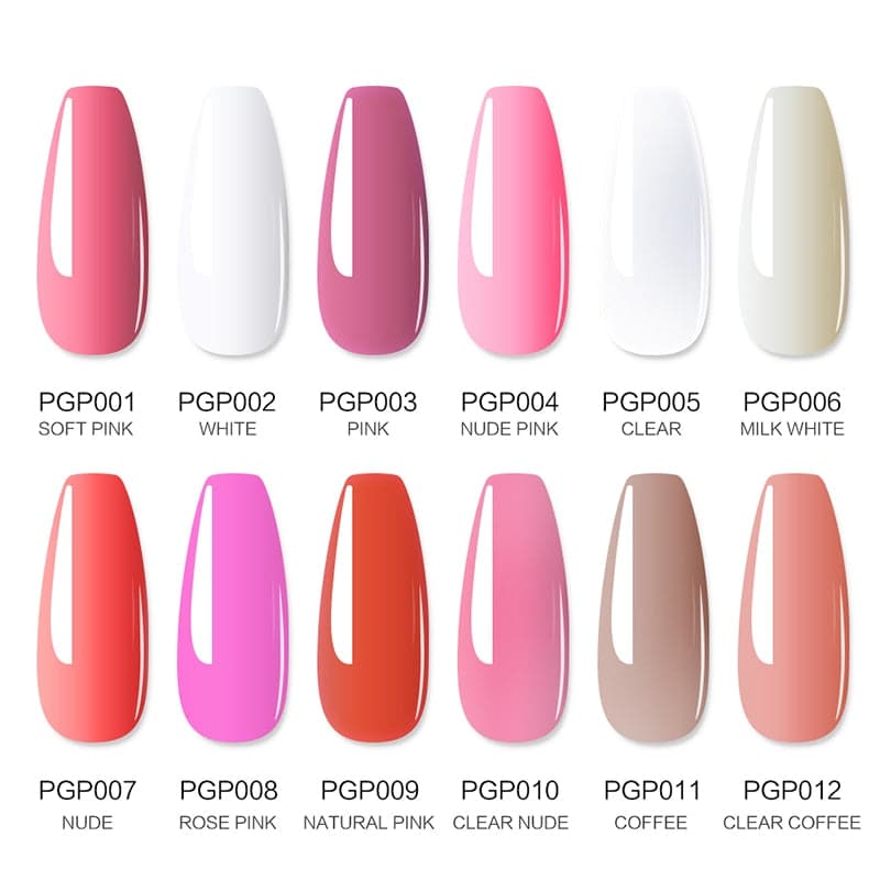 Polygels Poly Nail Gel Extension Nail Kit All For Manicure Set Acrylic Building LED Gel Polish For Nails Art Design