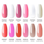 Acrylic Building LED Nail Gel Polish Polygels Poly Nail Gel Manicure Set