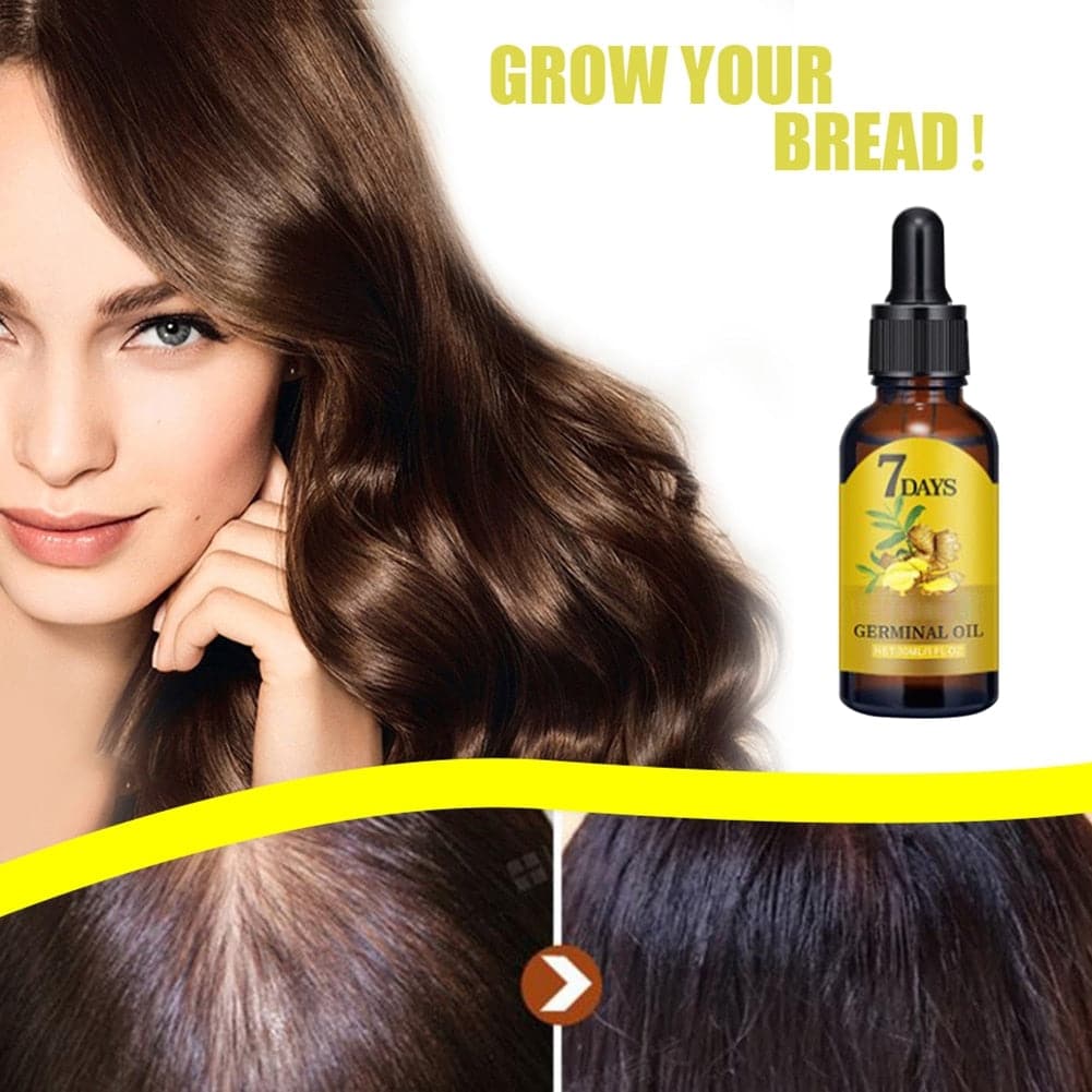 Ginger Hair Loss Treatment Strong the Root of Hair Serum