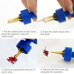 High Quality Earthworm Bloodworm Clip Fishing Baits Lightweight Clip Fishing Tackle Accessory