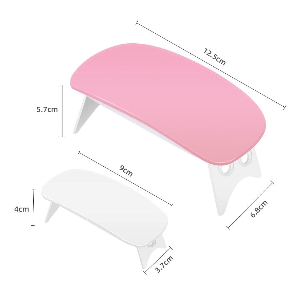 6W Nail Drying Lamp UV LED Lamp Nail Mini Portable Nail Dryer With USB Cable Gel Nail Polish Dryer Tools