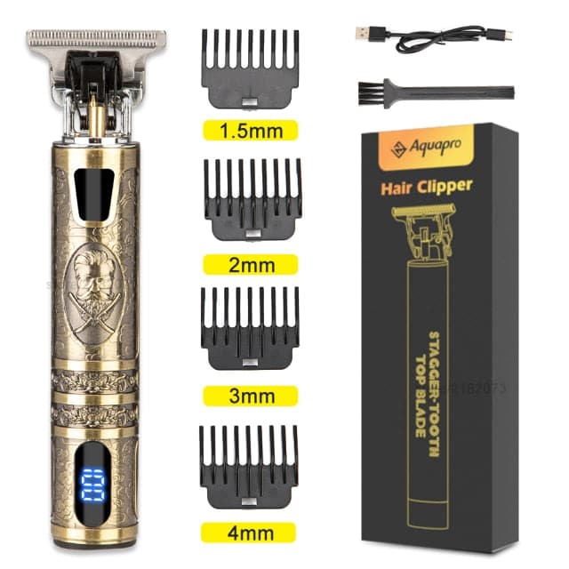 Electric Hair Clipper Hair Trimmer For Men Rechargeable Electric Shaver Beard Barber Hair Cutting Machine For Men Hair Cut