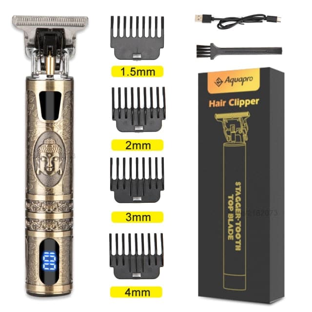 Electric Hair Clipper Hair Trimmer For Men Rechargeable Electric Shaver Beard Barber Hair Cutting Machine For Men Hair Cut