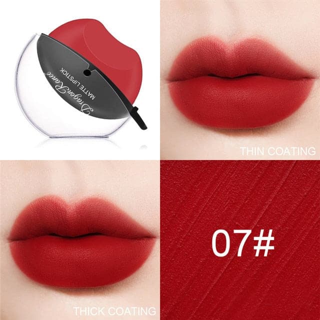 New Women Lazy Lipstick Elegant And Noble Make Up Liquid Lipstick Waterproof Non-stick Cup Lip Tint Matte Lipstick Long- Lasting