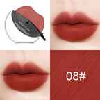 New Women Lazy Lipstick Elegant And Noble Make Up Liquid Lipstick Waterproof Non-stick Cup Lip Tint Matte Lipstick Long- Lasting