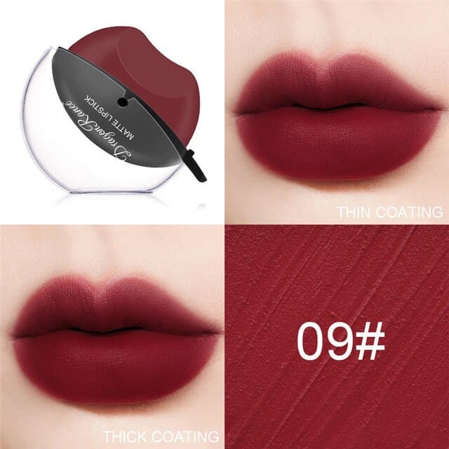 New Women Lazy Lipstick Elegant And Noble Make Up Liquid Lipstick Waterproof Non-stick Cup Lip Tint Matte Lipstick Long- Lasting