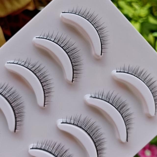 Makeup Natural False Eyelashes Extension Nude Look Eye Lashes Japanese Style Air Lashes Daily Student Bride
