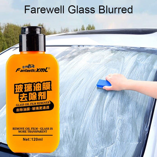 120ML Auto Car Front Windshield Cleaning Paste Oil Film Remover Cleaner Automotive Glass Coating Agent Tools for Glass Universal