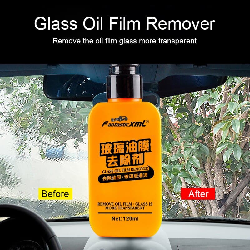 120ML Auto Car Front Windshield Cleaning Paste Oil Film Remover Cleaner Automotive Glass Coating Agent Tools for Glass Universal