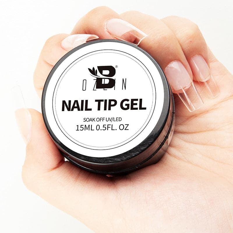 Solid Nail Tip Gel For Quickly Extend Nail For Gel Polish Varnish Extension Nail Art Tips UV/LED Gel Lacquer