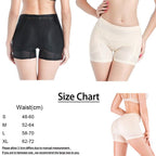 Women Mesh Breathable Buttocks Push up Hip Pad Fake Ass Boxer Lingerie Raises Butt Shaping Underwear Push up False Ass Panties