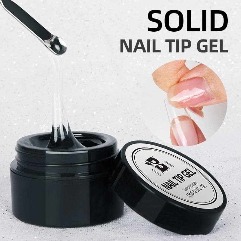 Solid Nail Tip Gel For Quickly Extend Nail For Gel Polish Varnish Extension Nail Art Tips UV/LED Gel Lacquer