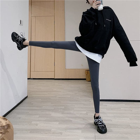 2023 TikTok Shape Pants-High Waist Women Leggings Skinny Slim Female Pants Plus Size