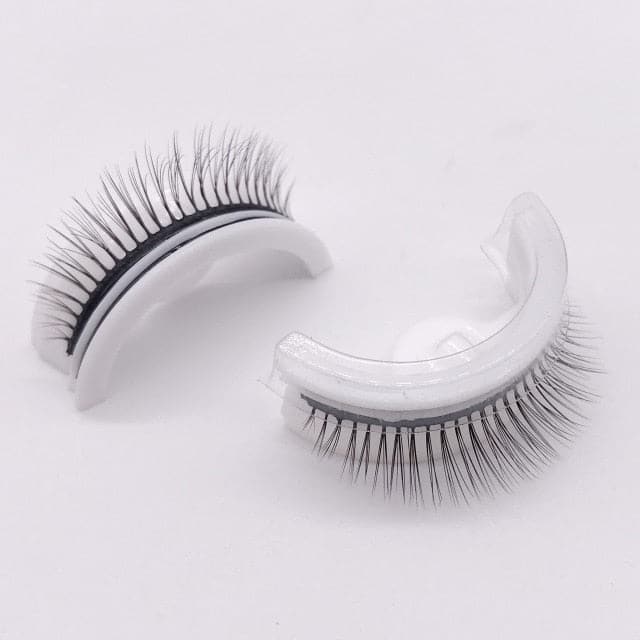 Reusable Self-Adhesive Eyelashes Natural Multiple Reversible Glue-free Self-adhesive Pairs of False Eyelashes