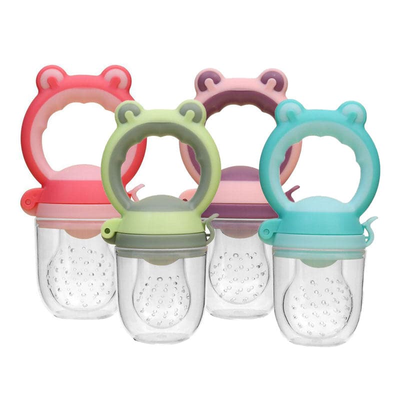 Baby Pacifier Fresh Food Nibbler Kids Fruit Feeder Nipples Feeding Baby Teat Pacifier Bottles