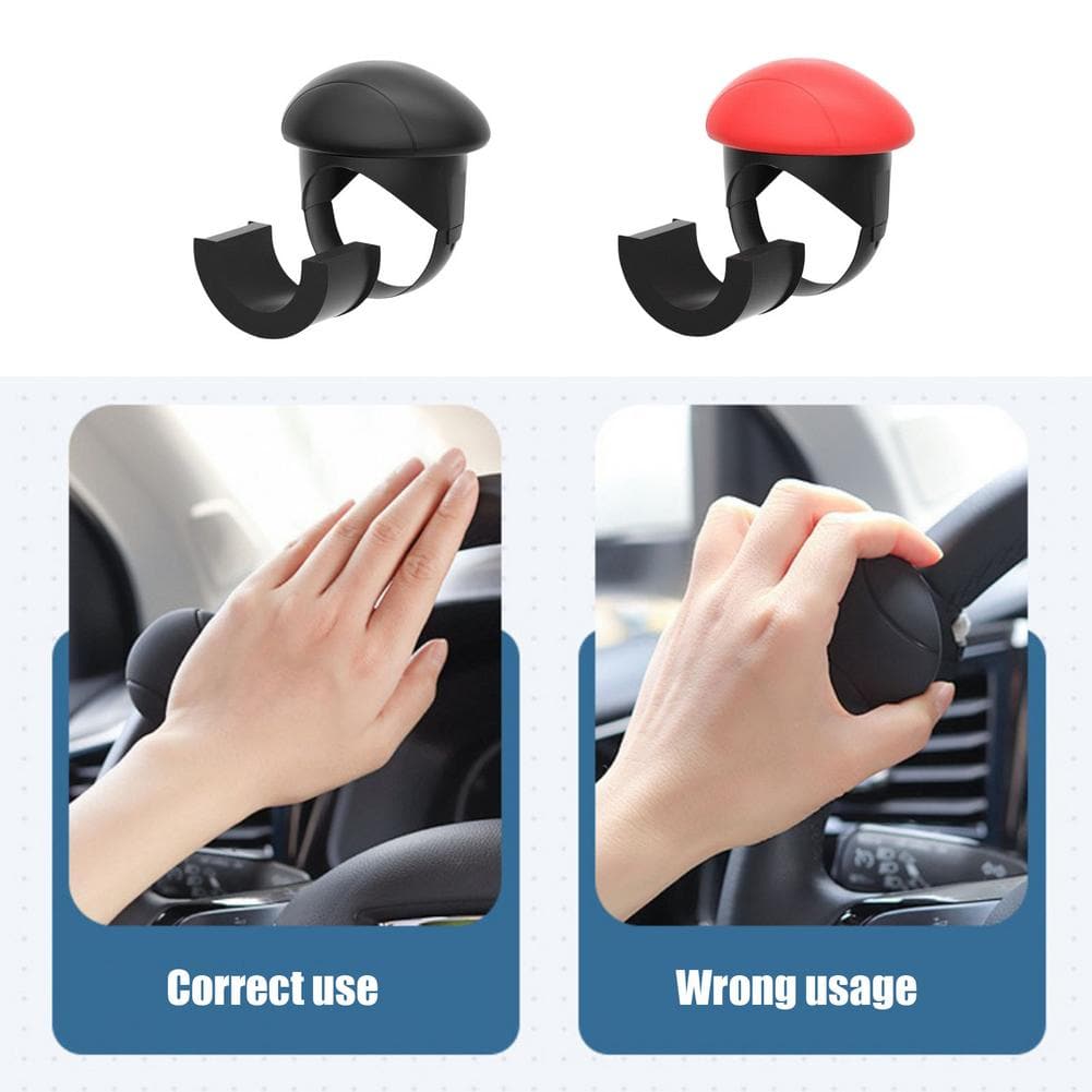 Car Steering Wheel Spinner Knob Power Handle Ball Hand Control Ball Car Grip Knob Turning Helper Cars Auxiliary Booster Ball