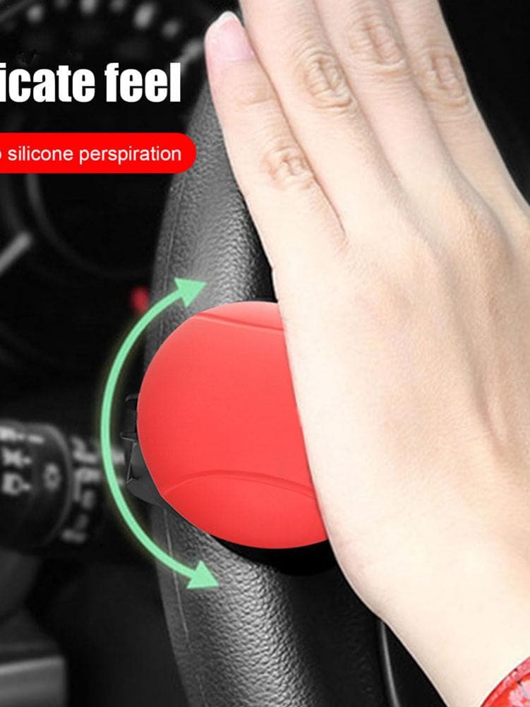 Car Steering Wheel Spinner Knob Power Handle Ball Hand Control Ball Car Grip Knob Turning Helper Cars Auxiliary Booster Ball