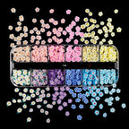 1 Set Natural Floral Nail Art Decorations Mixed Color Nail Decal Jewelry Dried Flower Accessories For DIY Manicure Design