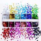 1 Set Natural Floral Nail Art Decorations Mixed Color Nail Decal Jewelry Dried Flower Accessories For DIY Manicure Design