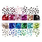 1 Set Natural Floral Nail Art Decorations Mixed Color Nail Decal Jewelry Dried Flower Accessories For DIY Manicure Design