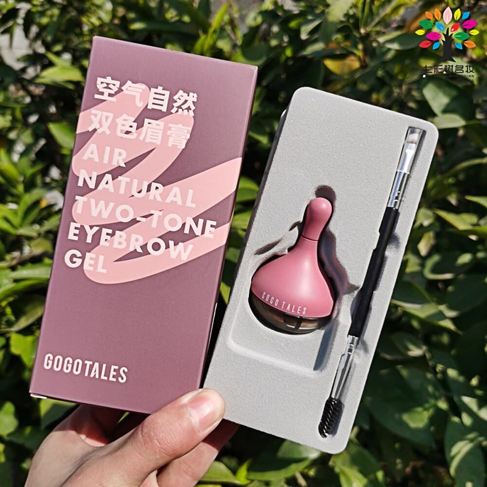 2-Color Styling Eyebrow Cream Waterproof Long-lasting Natural and Not Easy To Fade Suitable for Beginners