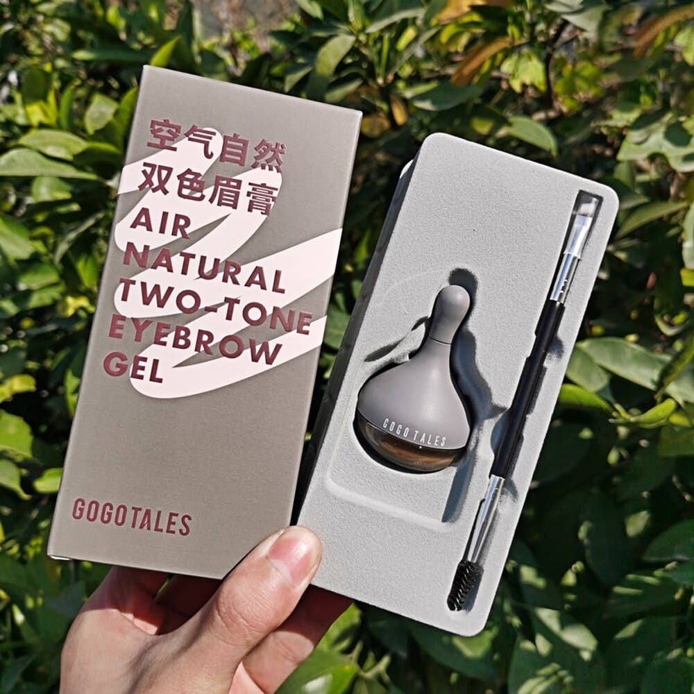 2-Color Styling Eyebrow Cream Waterproof Long-lasting Natural and Not Easy To Fade Suitable for Beginners