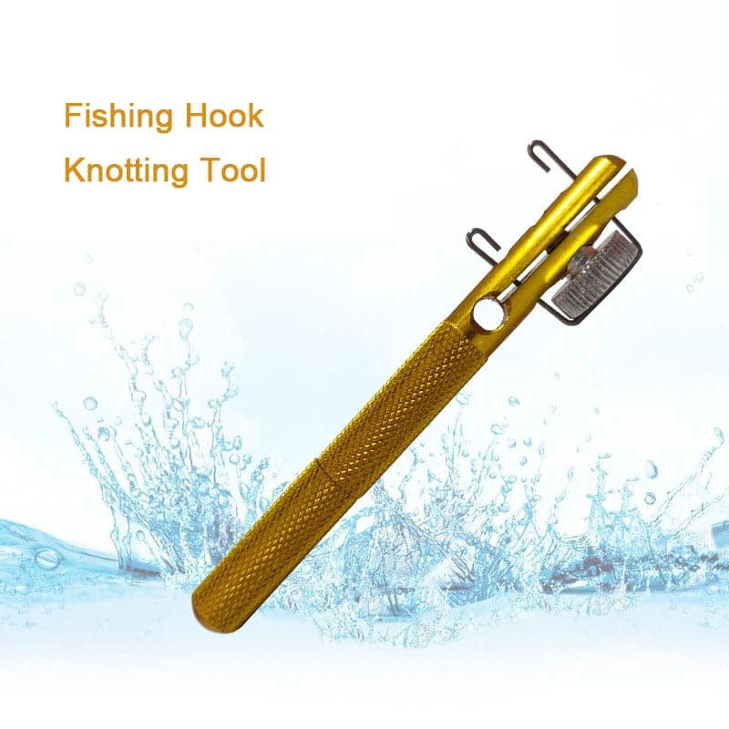 Full Metal Carp Fishing Hook Knotting Tool Tie Hook Loop Making Device