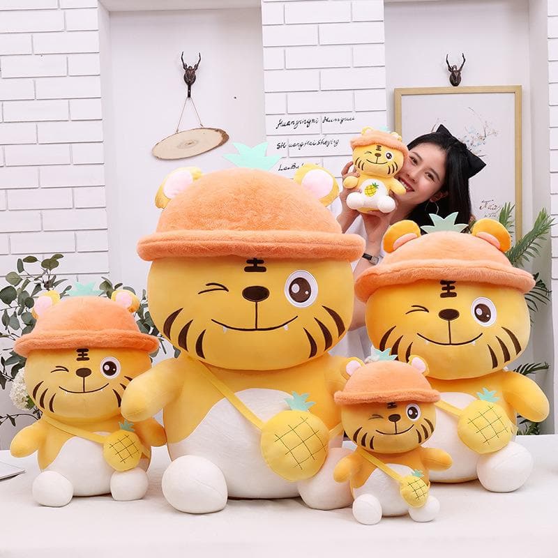 Lovely Animals Soft Plush Toy For Kids Panda Tiger Pig Funny Dolls Bedroom Home Decor