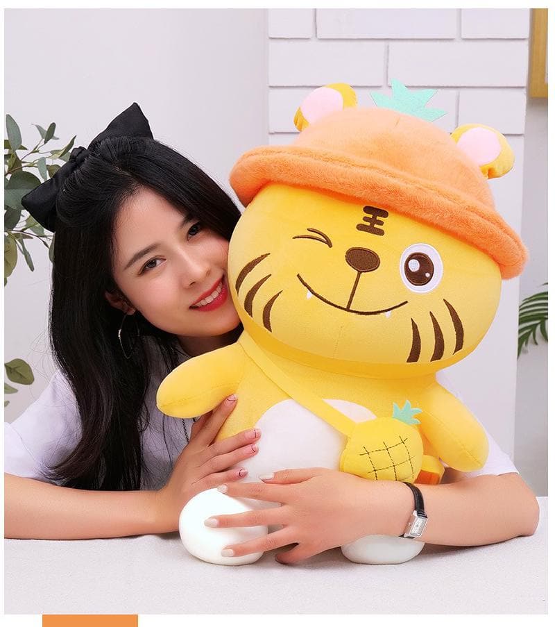 Lovely Cute Super Stuffed Animal Soft Panda Tiger Pig Plush Toy Birthday Christmas Gifts Stuffed Toys For Kids