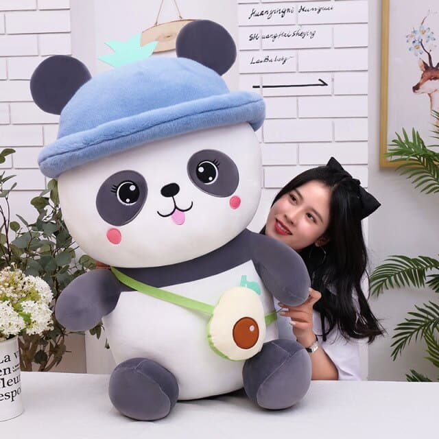 Lovely Cute Super Stuffed Animal Soft Panda Tiger Pig Plush Toy Birthday Christmas Gifts Stuffed Toys For Kids