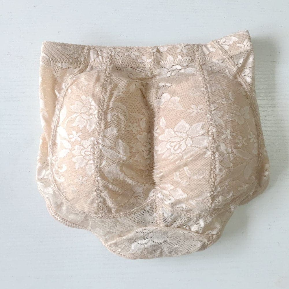 Padded Panties Butt Hip Enhancers 2 pcs Removable Padded Slimming Underwear Shaper Push Up Panties With Fake Butt Pads Padding