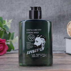 200ml Men Hairdressing Gel Long-lasting Strong Hold Power Retro Hair Oil for Hair Styling Hair Tool