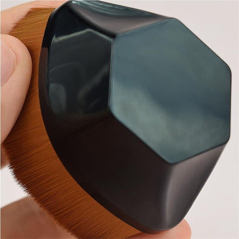 1PC Hexagon Rhombic Short Handle Magic Foundation Makeup Brush Liquid BB Cream Blush Powder Brush