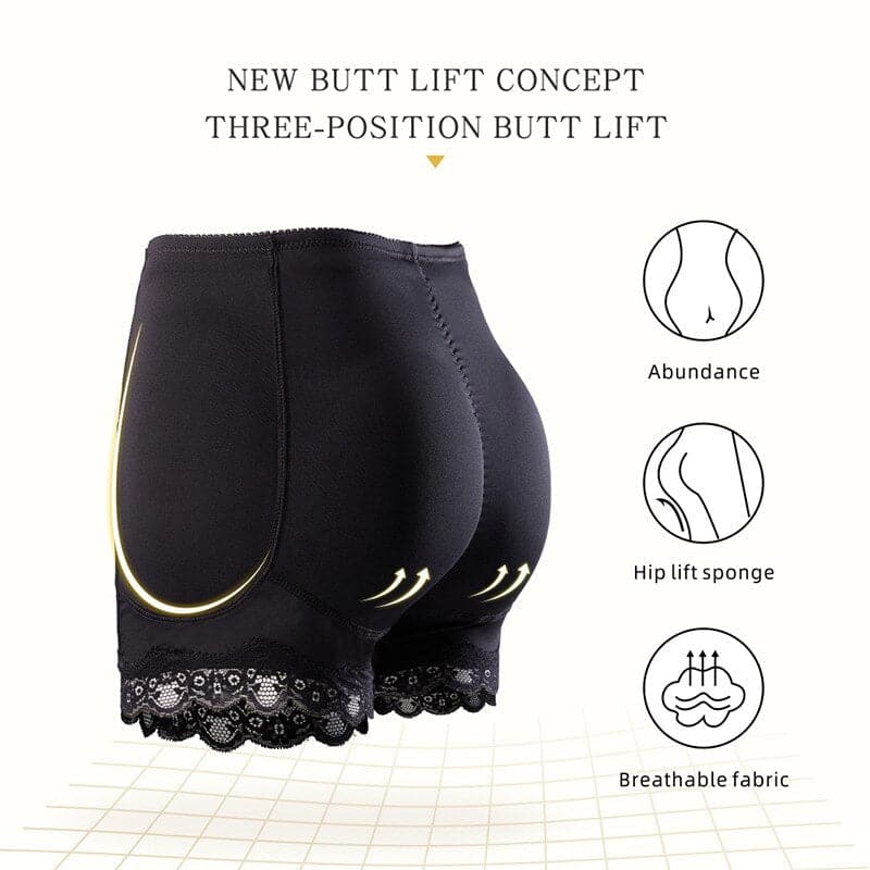 Butt Lifter Shapewear Waist Tummy Control Body Underwear Shaper Pad Control Panties Fake Buttocks Lingerie Women Thigh Slimmer