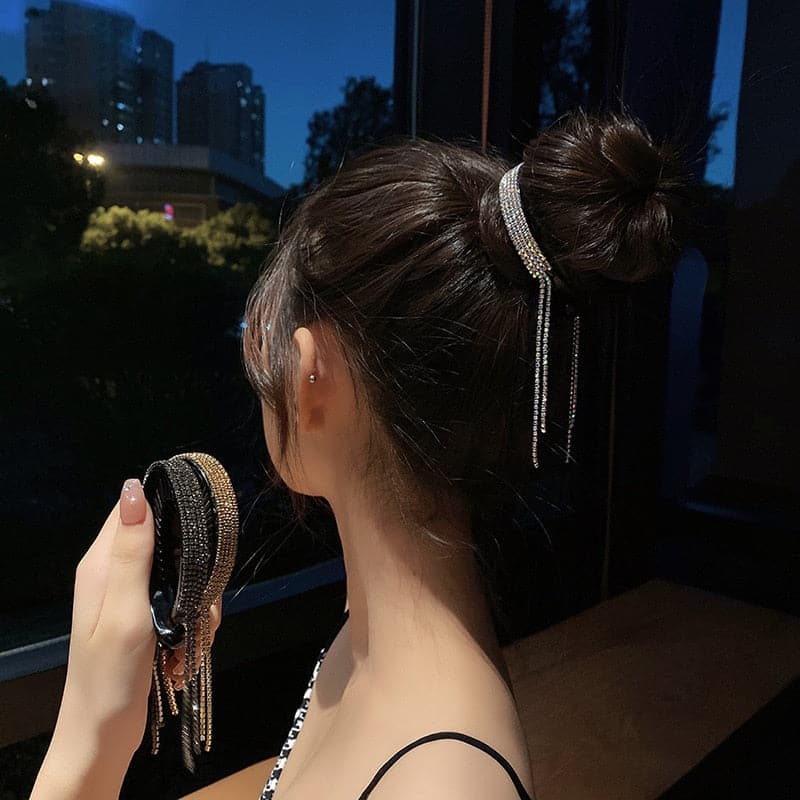 Lazy People Twisting Bowknot Hairpin Clip Balls Twist Machine Head Magic Holding Artifact Hair Bowknot Tassel Accessories