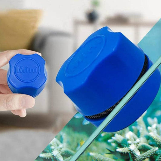 Aquarium Fish Tank Magnetic Clean Brush Glass Floating Algae Scraper Curve Glass Cleaner Scrubber Tool Window Cleaning Magnet