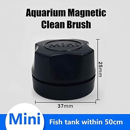 Aquarium Fish Tank Magnetic Clean Brush Glass Floating Algae Scraper Curve Glass Cleaner Scrubber Tool Window Cleaning Magnet