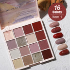16 Color Solid Canned Nail Polish Gel Nail Salon Gel Semi Permanent Varnishes Hybrid Nails Gel For Nail Art UV LED