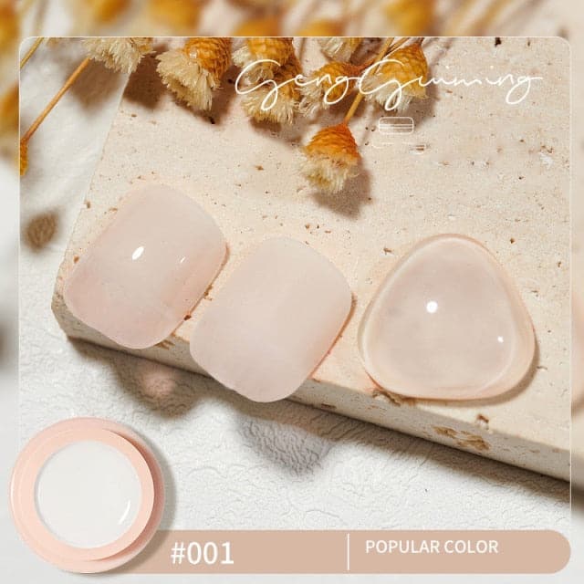 56 Color Solid Cream Gel Nail Polish Nail Art Semi-permanent Varnish Hybrid DIY Painting Drawing UV Gel Nail Polish for Manicure