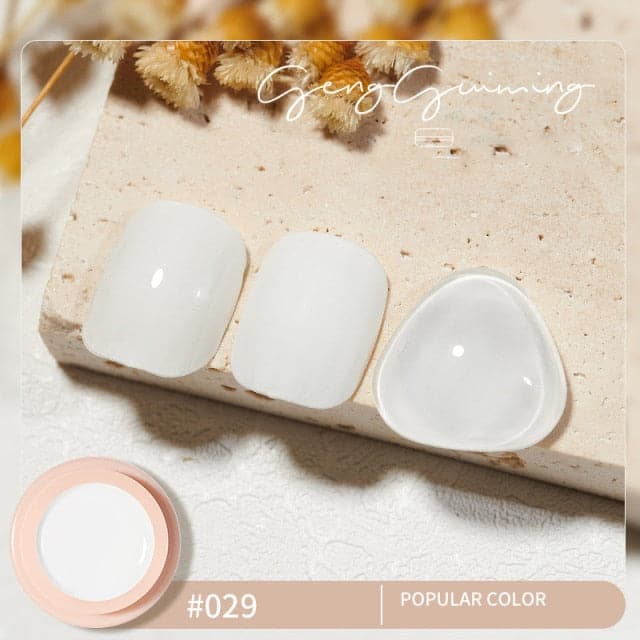 56 Color Solid Cream Gel Nail Polish Nail Art Semi-permanent Varnish Hybrid DIY Painting Drawing UV Gel Nail Polish for Manicure