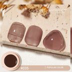 56 Color Solid Cream Gel Nail Polish Nail Art Semi-permanent Varnish Hybrid DIY Painting Drawing UV Gel Nail Polish for Manicure