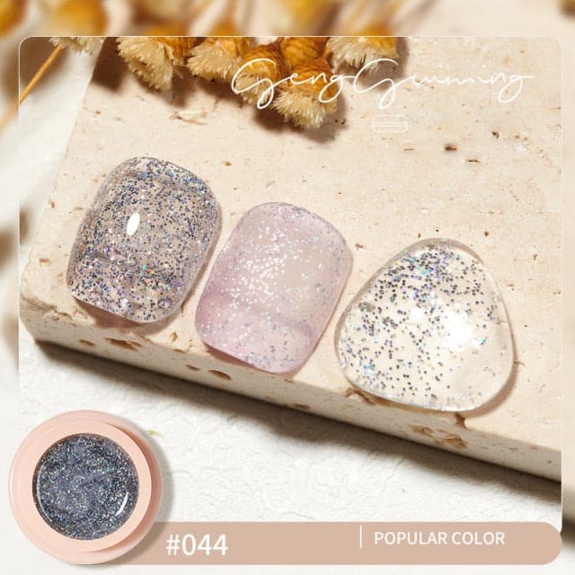 56 Color Solid Cream Gel Nail Polish Nail Art Semi-permanent Varnish Hybrid DIY Painting Drawing UV Gel Nail Polish for Manicure