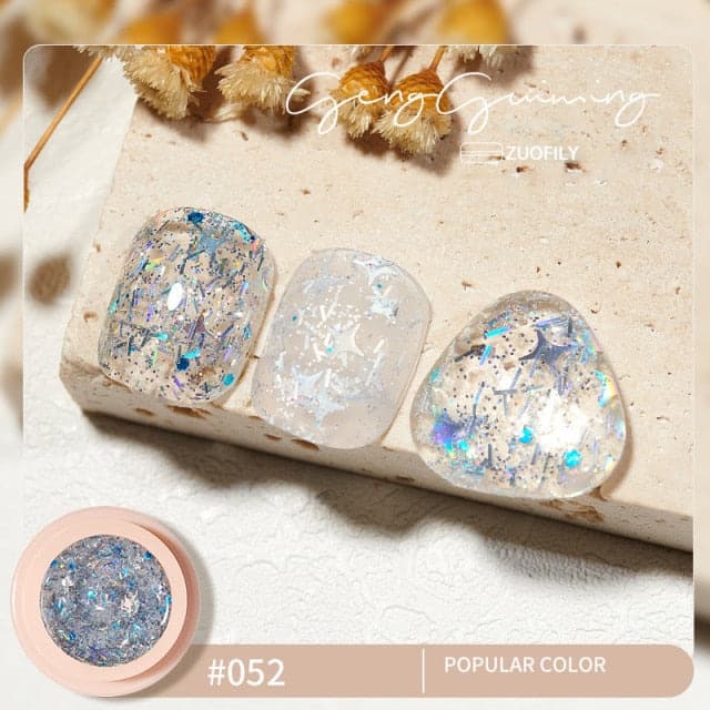 56 Color Solid Cream Gel Nail Polish Nail Art Semi-permanent Varnish Hybrid DIY Painting Drawing UV Gel Nail Polish for Manicure