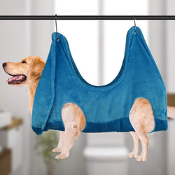 Soft Dog Cat Hammock Helper Harness Small Medium Dogs Cats Restraint Bag Convenient Pet Grooming Tool for Bathing Nail Trimming