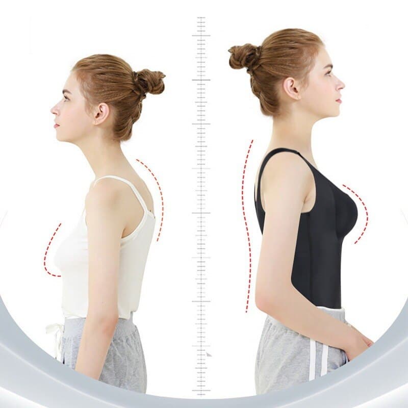 Women Reducing Girdle Posture Corrector Bra Seamless Underwear Slimming Belly Sheath Cross Back Tank Tops Body Fitness Vest