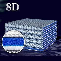 8D 8Layers Aquarium Fish Tank Filter Sponge No Glue Foam Biochemical Cotton Aquarium Water Filtration Accessories Bio-sponge