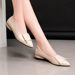 Pumps Women Shoes Ladies Designer Ladies High Heel White Work Heels Pointed Plus Woman Leather Shoes