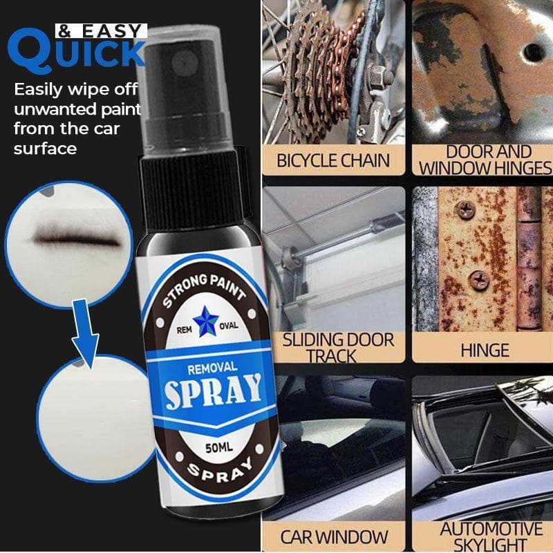 50ml Strong Paint Removal Spray Quick Portable Car Paint Removal Car Maintenance Cleaning Tool
