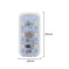 1pcs Mini Car Interior Light Wireless Led Lights Ambient Lamp Chargeable Night Reading Roof Ceiling Light USB Charging 5V